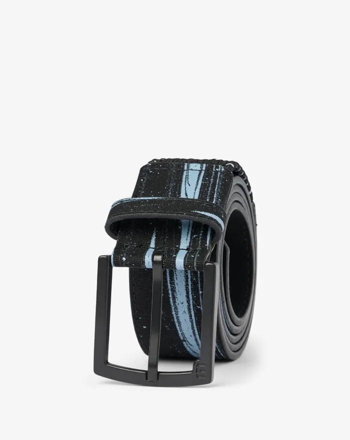 Accessories Belts TravisMathew LOCAL TOUR CANVAS STRETCH BELT Black