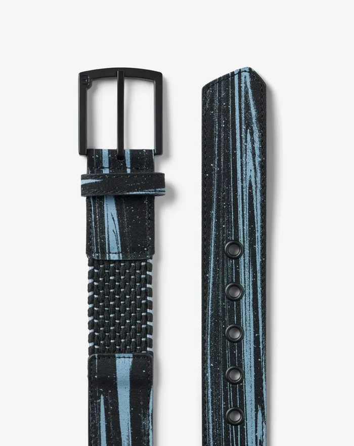 Accessories Belts TravisMathew LOCAL TOUR CANVAS STRETCH BELT Black