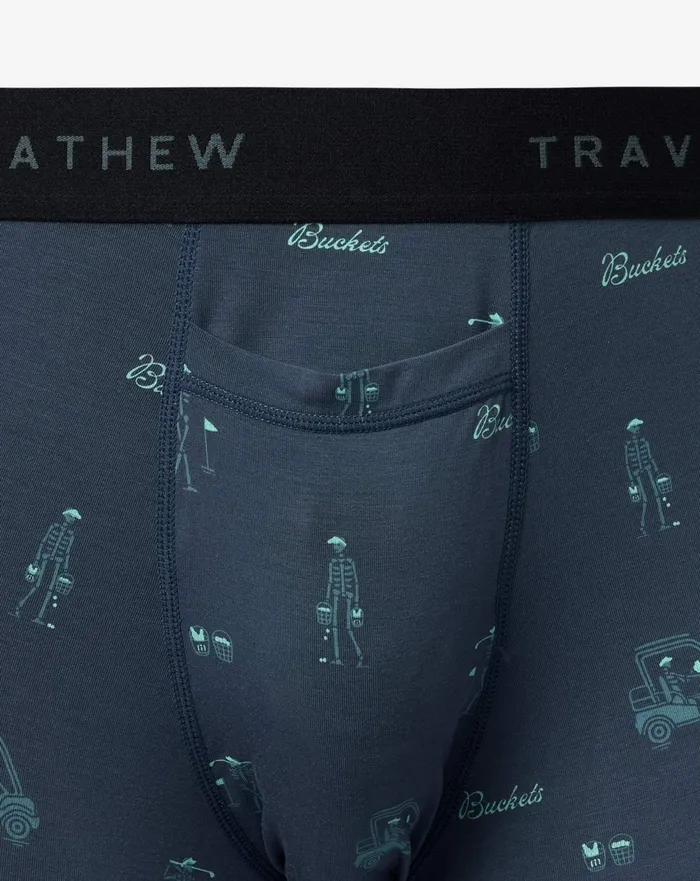 Accessories Boxers TravisMathew LOST CITY BOXER Mood Indigo
