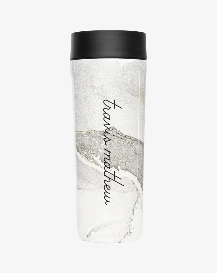 Accessories Drinkware TravisMathew SUGAR CITY INSULATED TRAVEL CUP Light Grey