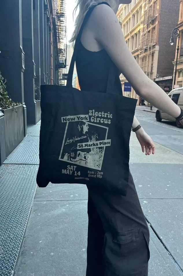 Accessories Electric Circus Tote Bag Brandy Melville BAGS and BACKPACKS