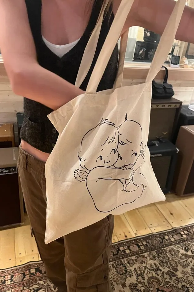 Accessories Hugging Cherub Tote Bag Brandy Melville BAGS and BACKPACKS