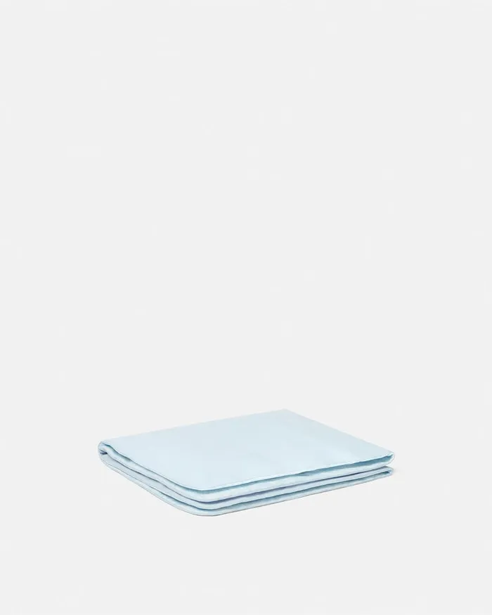 Accessories Kids Versace Medusa Padded Baby Blanket Light Bluewhite