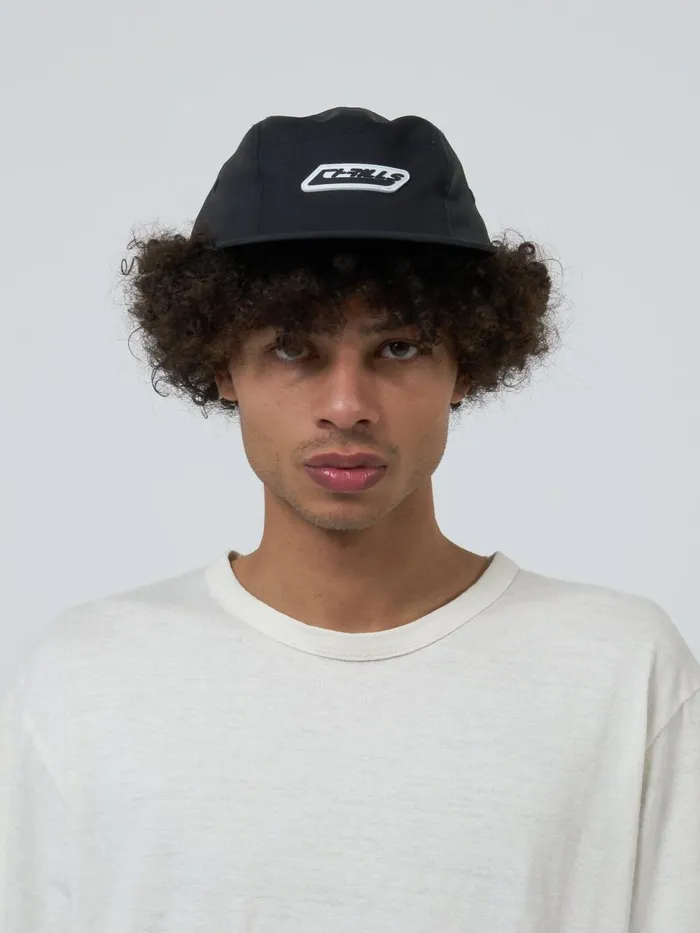 Accessories Midnight Runner Curved 5 Panel Cap Black Thrills Hats