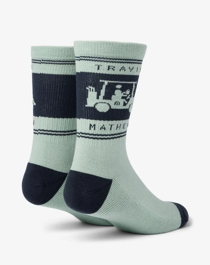 Accessories Socks TravisMathew MAPES CREW SOCK Jadeite