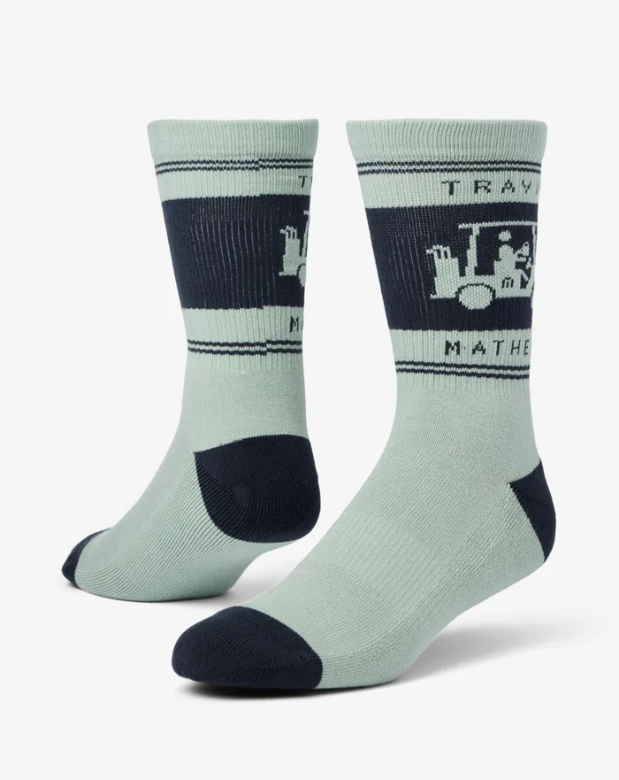 Accessories Socks TravisMathew MAPES CREW SOCK Jadeite