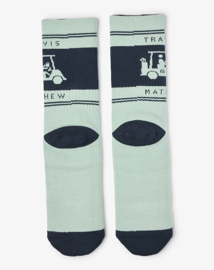 Accessories Socks TravisMathew MAPES CREW SOCK Jadeite