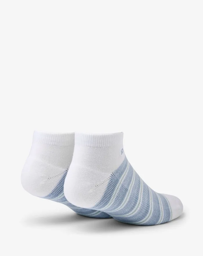 Accessories Socks TravisMathew WITH THE TIDE ANKLE SOCK White