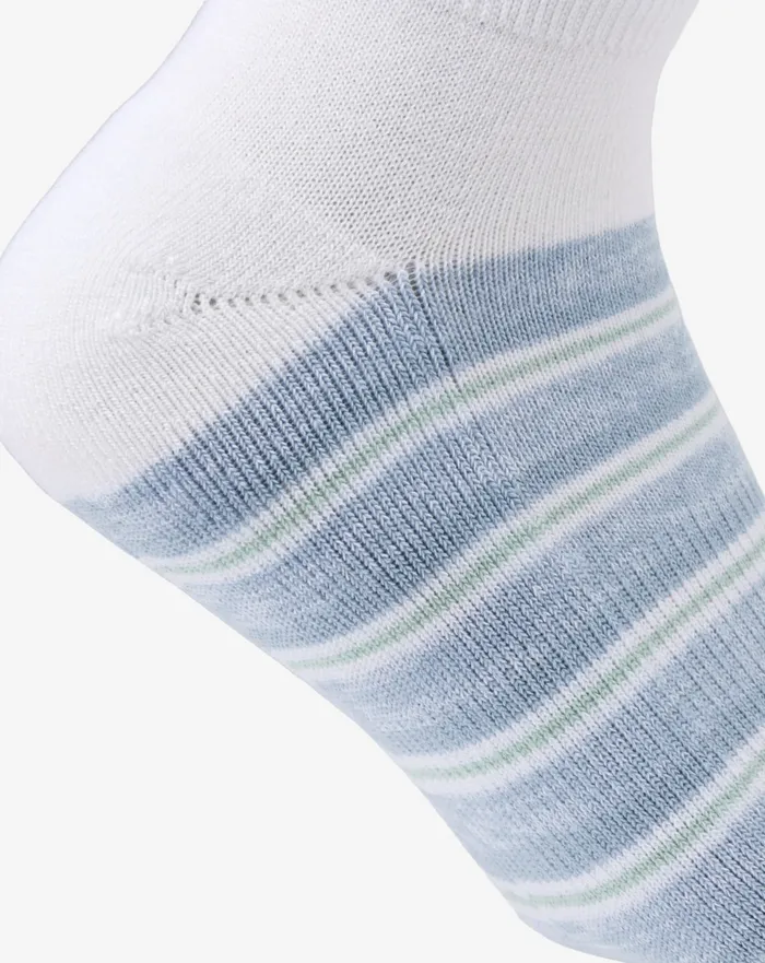 Accessories Socks TravisMathew WITH THE TIDE ANKLE SOCK White