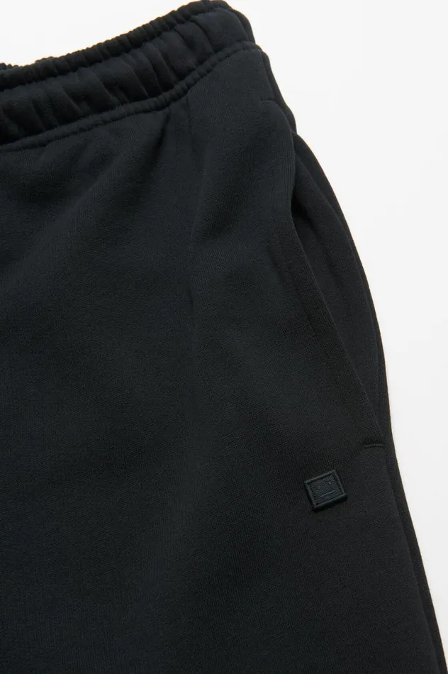 Acne Studios Cotton Sweatpants Black Women Trousers