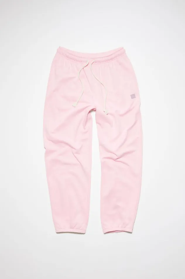 Acne Studios Cotton Sweatpants Light Pink Men Trousers