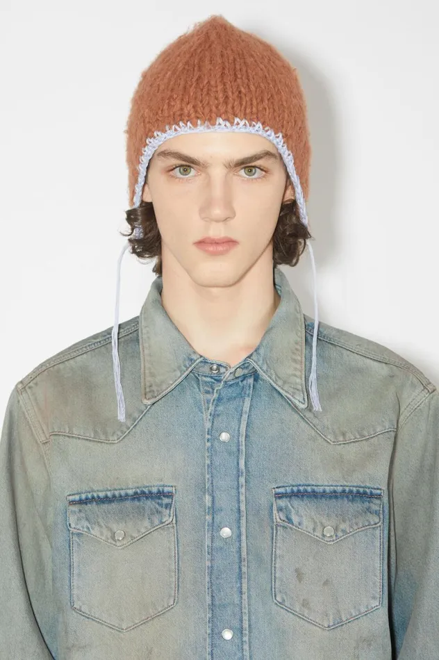 Acne Studios Denim Buttonup Shirt Mid Blue Men Shirts