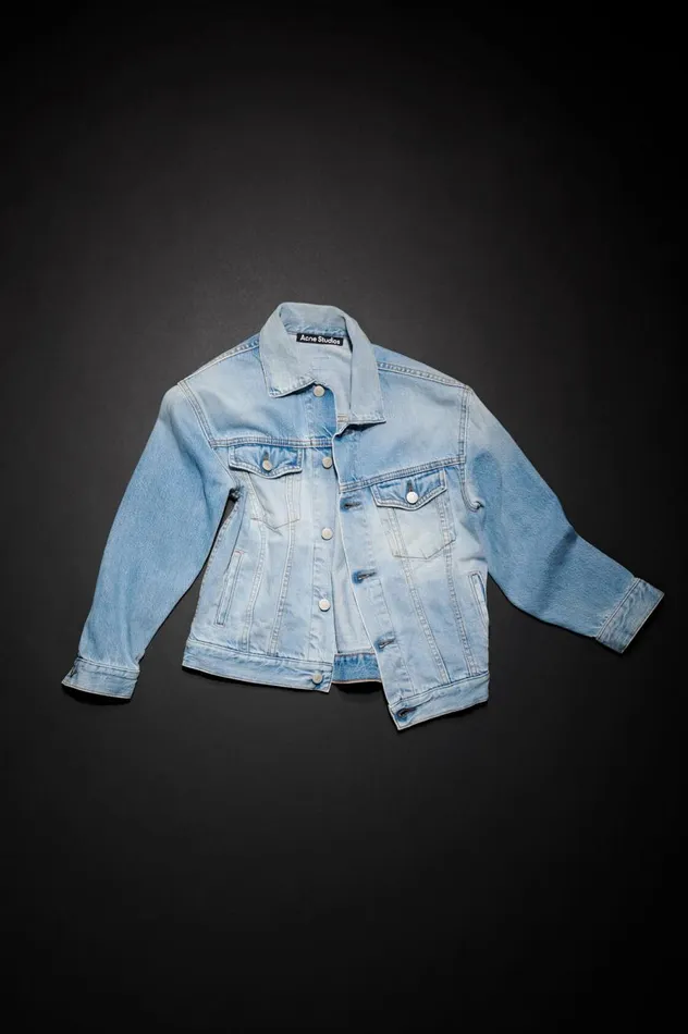 Acne Studios Denim Jacket Children Light Blue WomenMen Children