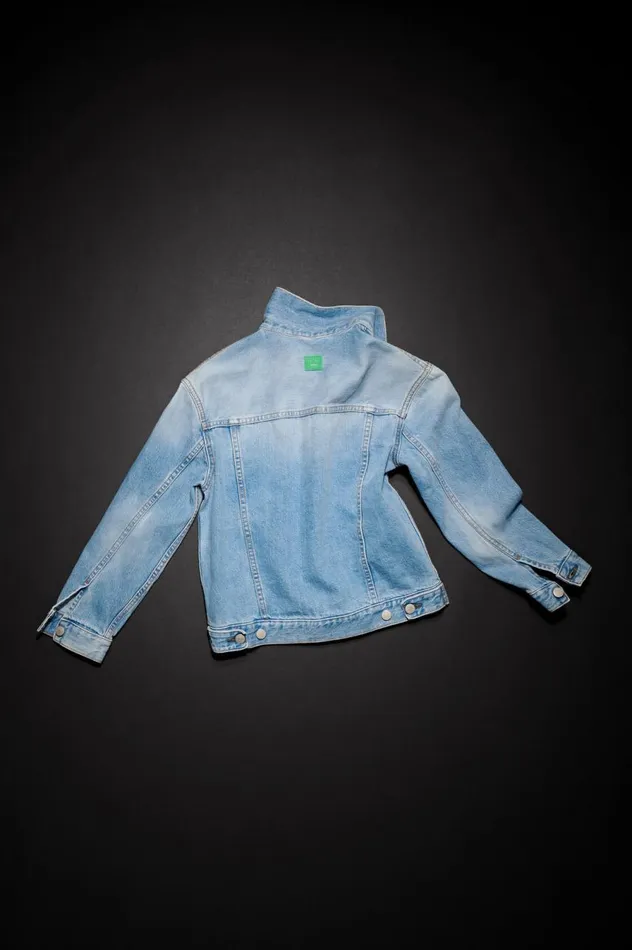 Acne Studios Denim Jacket Children Light Blue WomenMen Children