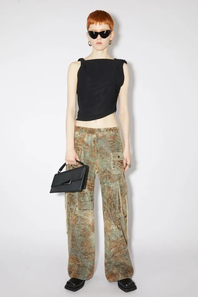 Acne Studios Distortion Mini Bag Black Men Bags