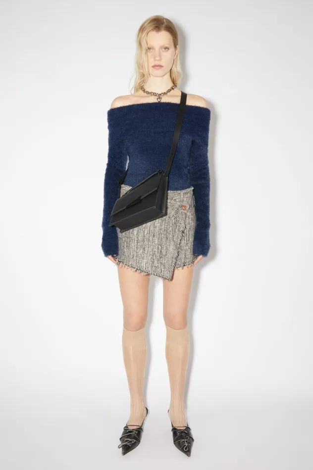 Acne Studios Distortion Mini Bag Black Men Bags