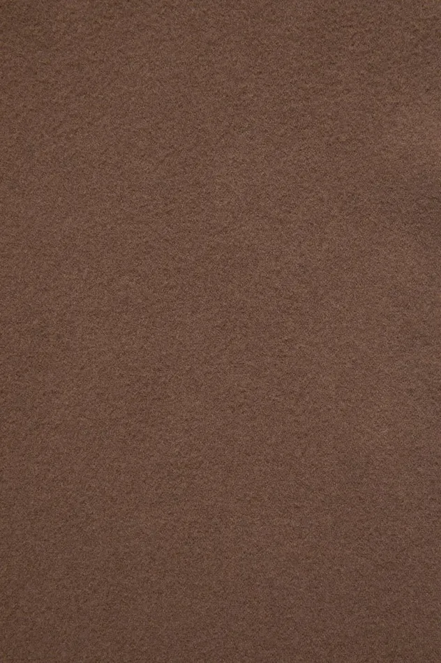 Acne Studios Fringe Wool Scarf 8211 Skinny Chocolate Brown Men Scarves