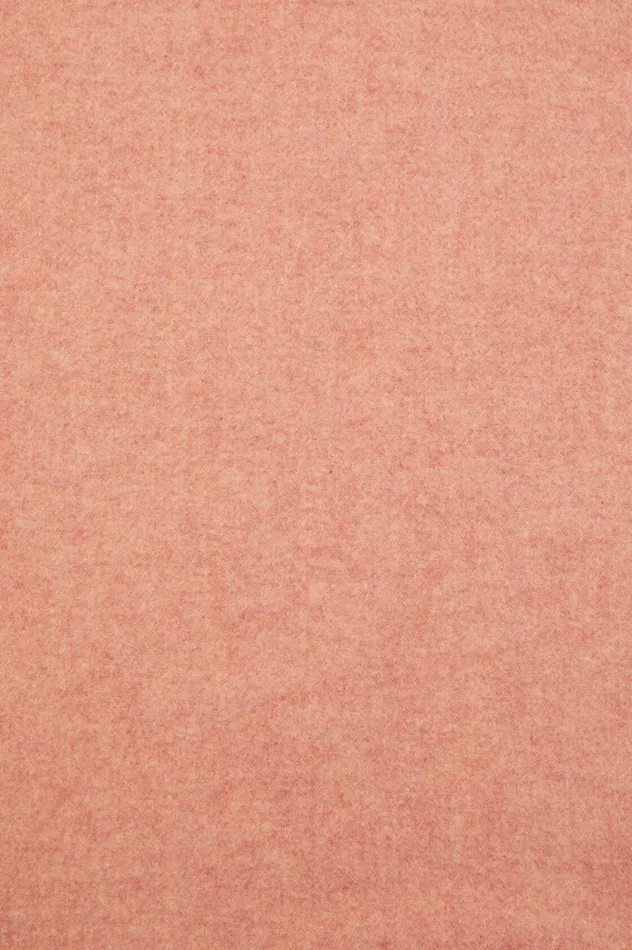 Acne Studios Fringe Wool Scarf Narrow Rose Melange Women Scarves