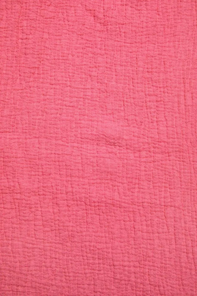 Acne Studios Logo Tape Scarf Pink Women Scarves