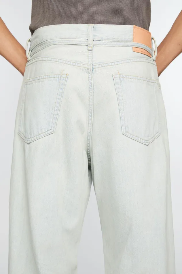 Acne Studios Loose Fit Jeans 8211 1991 Toj Light Blue Women Jeans