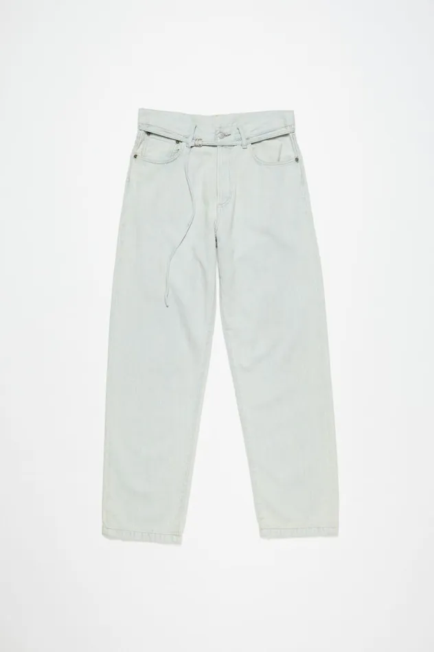 Acne Studios Loose Fit Jeans 8211 1991 Toj Light Blue Women Jeans