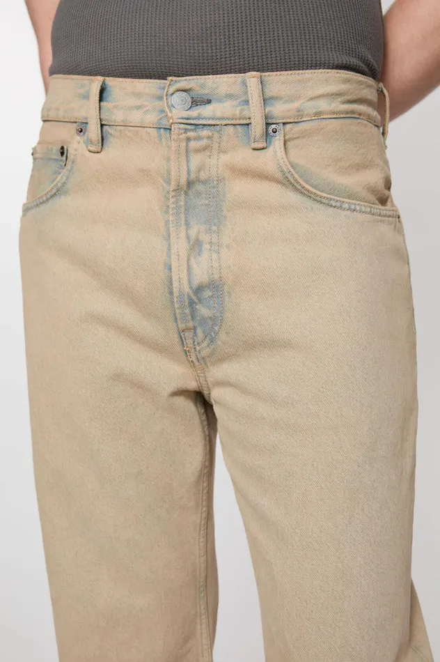 Acne Studios Loose Fit Jeans 8211 2021M Light Sand Men Jeans