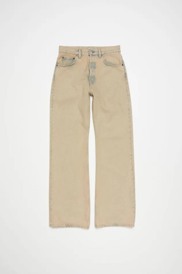 Acne Studios Loose Fit Jeans 8211 2021M Light Sand Men Jeans
