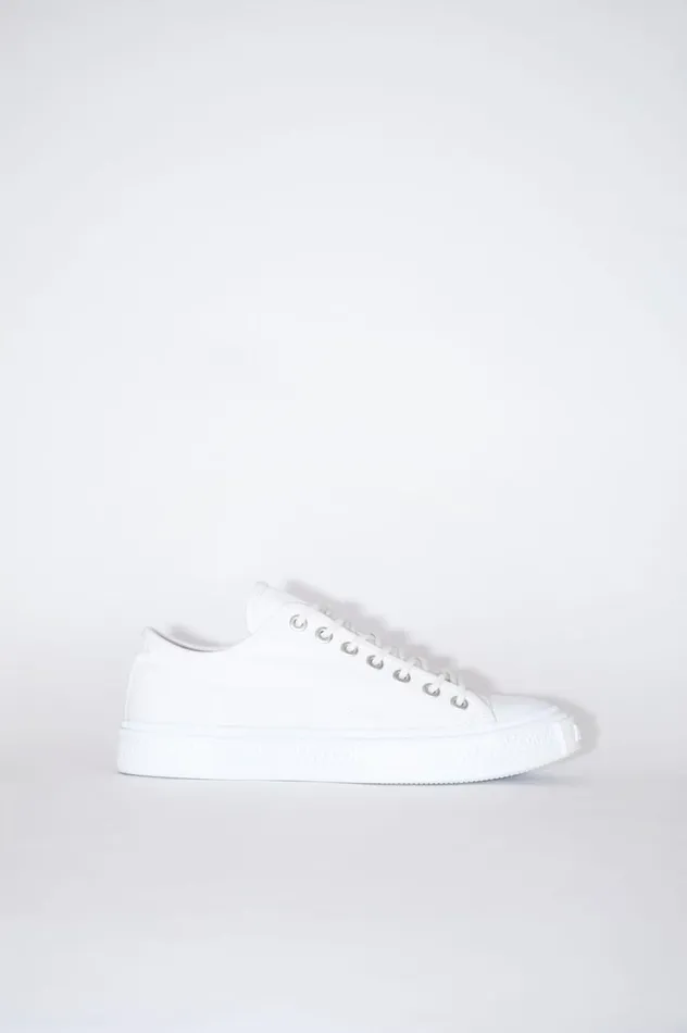 Acne Studios Low Top Sneakers Optic White Women Shoes