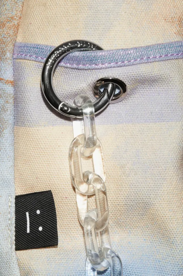 Acne Studios Mini Backpack Beigemulti Women Bags