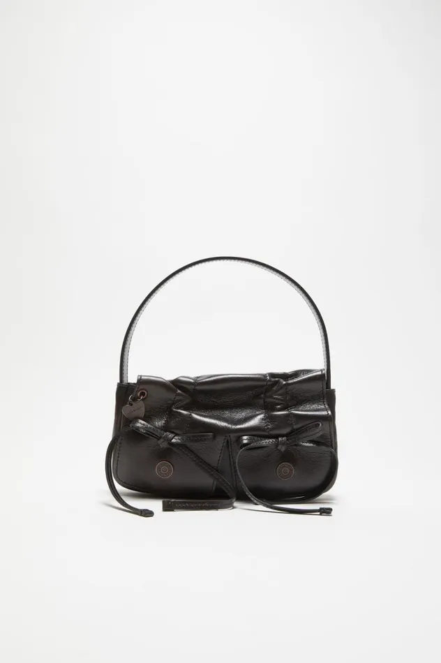 Acne Studios Multipocket Micro Bag Dark Brown Women Bags