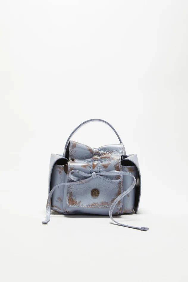 Acne Studios Multipocket Mini Bag Lilacbrown Men Bags