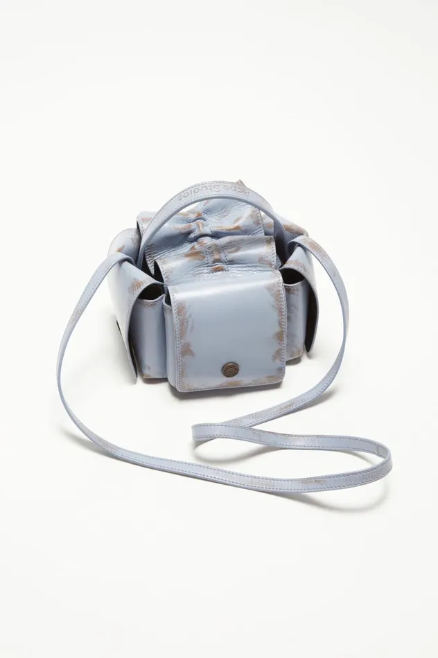 Acne Studios Multipocket Mini Bag Lilacbrown Men Bags