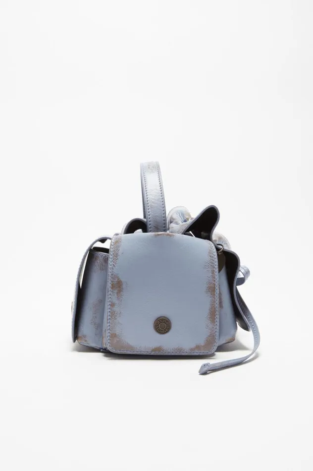Acne Studios Multipocket Mini Bag Lilacbrown Men Bags