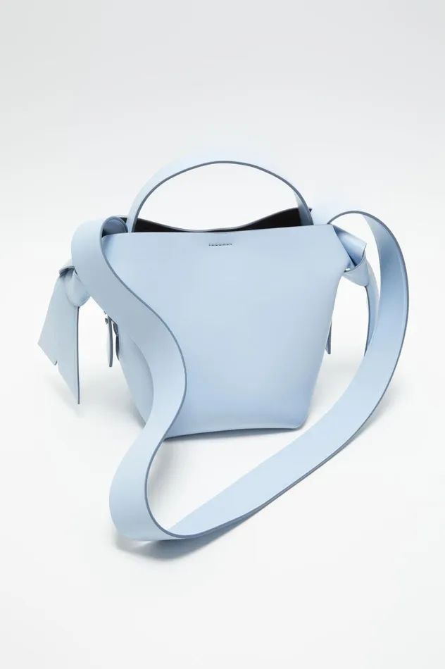Acne Studios Musubi Mini Shoulder Bag Baby Bluebrown Men Bags