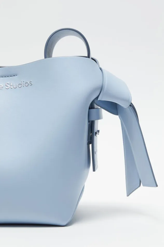 Acne Studios Musubi Mini Shoulder Bag Baby Bluebrown Men Bags
