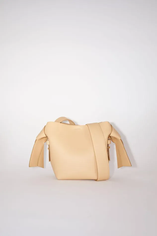 Acne Studios Musubi Mini Shoulder Bag Dune Beige Women Bags