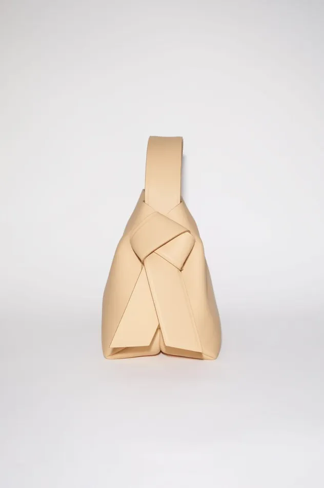 Acne Studios Musubi Mini Shoulder Bag Dune Beige Women Bags