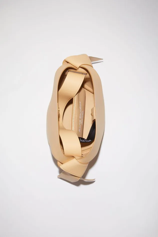 Acne Studios Musubi Mini Shoulder Bag Dune Beige Women Bags