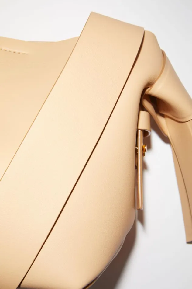 Acne Studios Musubi Mini Shoulder Bag Dune Beige Women Bags