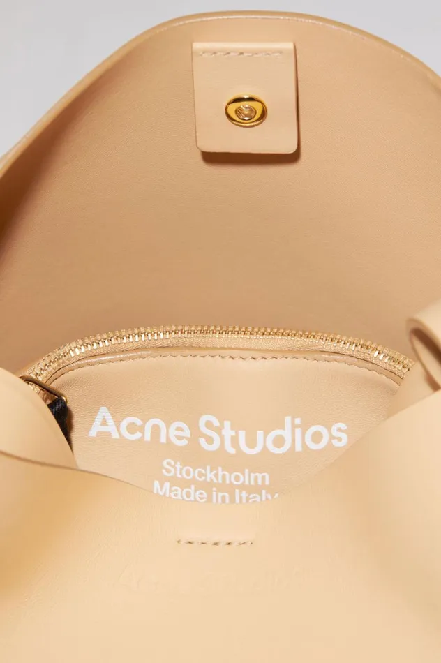Acne Studios Musubi Mini Shoulder Bag Dune Beige Women Bags