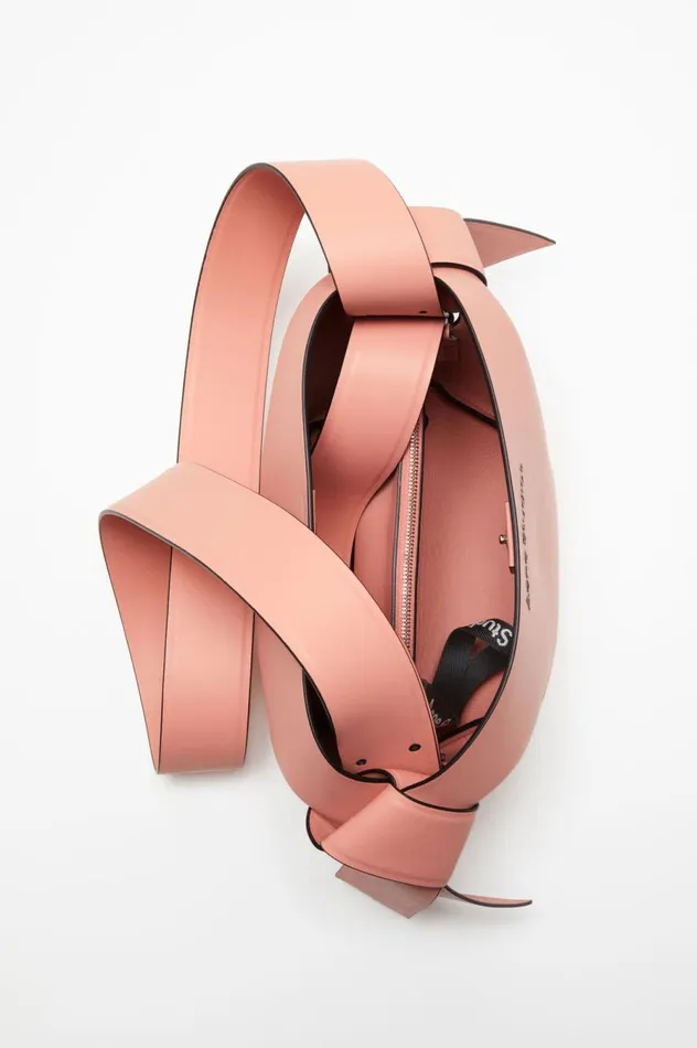 Acne Studios Musubi Mini Shoulder Bag Salmon Pink Women Bags