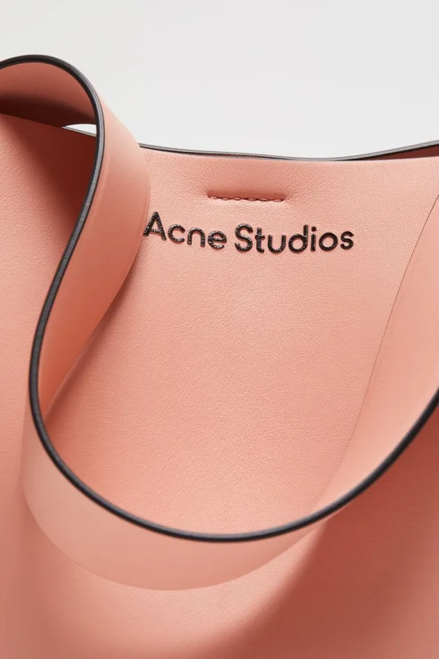 Acne Studios Musubi Mini Shoulder Bag Salmon Pink Women Bags