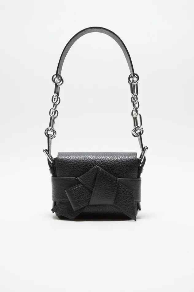 Acne Studios Musubi Shoulder Bag Black Women Bags