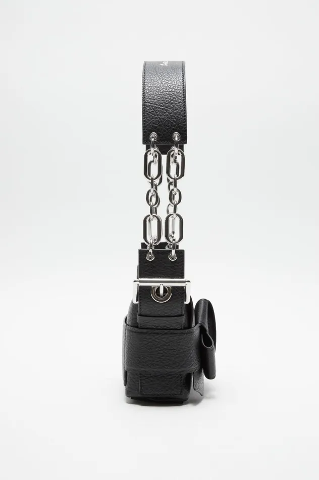 Acne Studios Musubi Shoulder Bag Black Women Bags