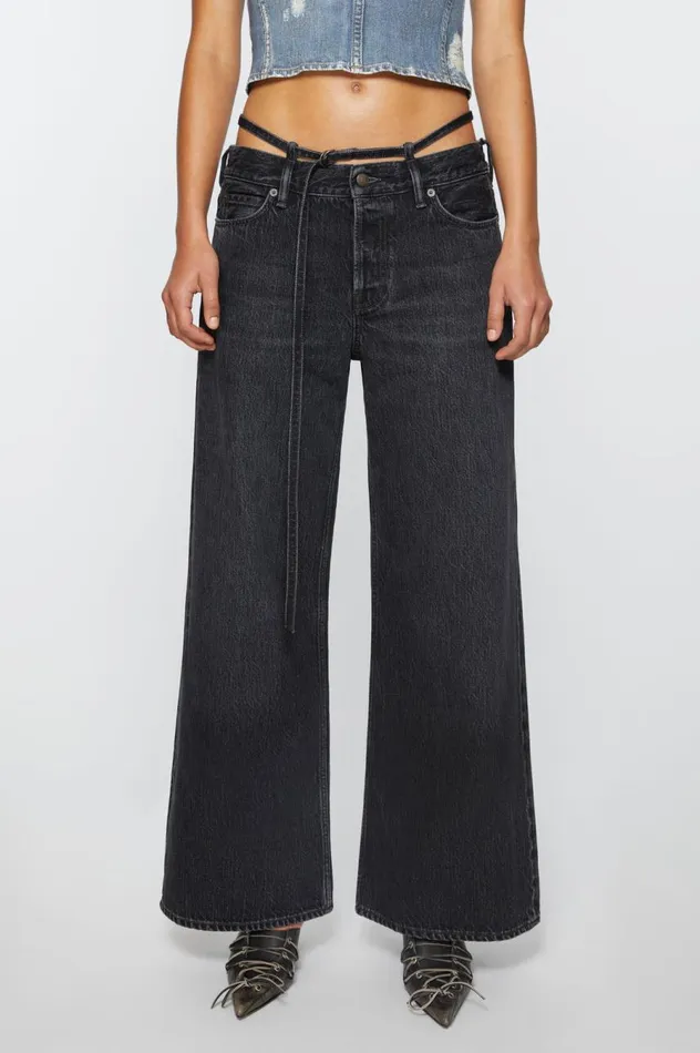 Acne Studios Regular Fit Jeans 8211 2004 Black Women Jeans