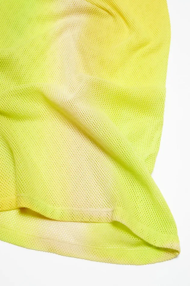 Acne Studios Strap Dress Acid Yellow Women Dresses