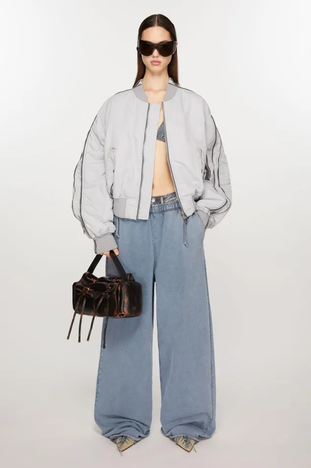 Acne Studios Sweatpants Ocean Blue Women Trousers