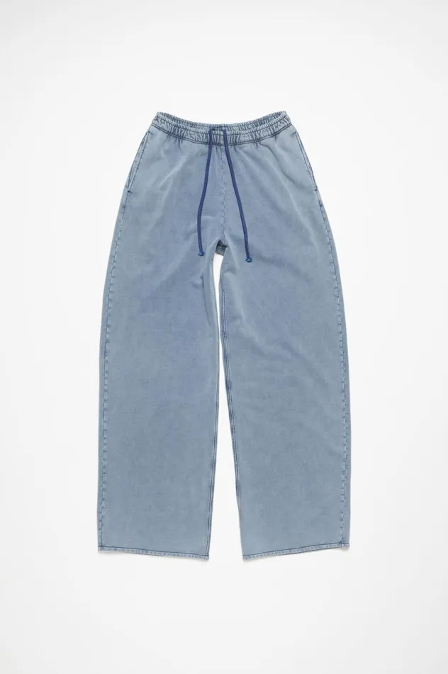 Acne Studios Sweatpants Ocean Blue Women Trousers