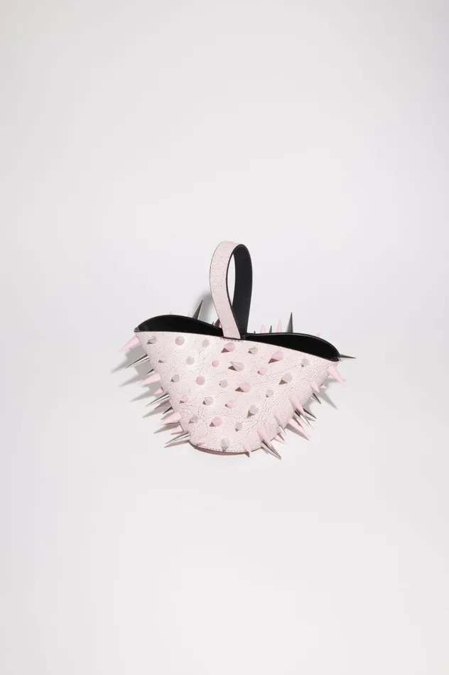 Acne Studios Top Handle Spike Bag Pastel Pink Women Bags