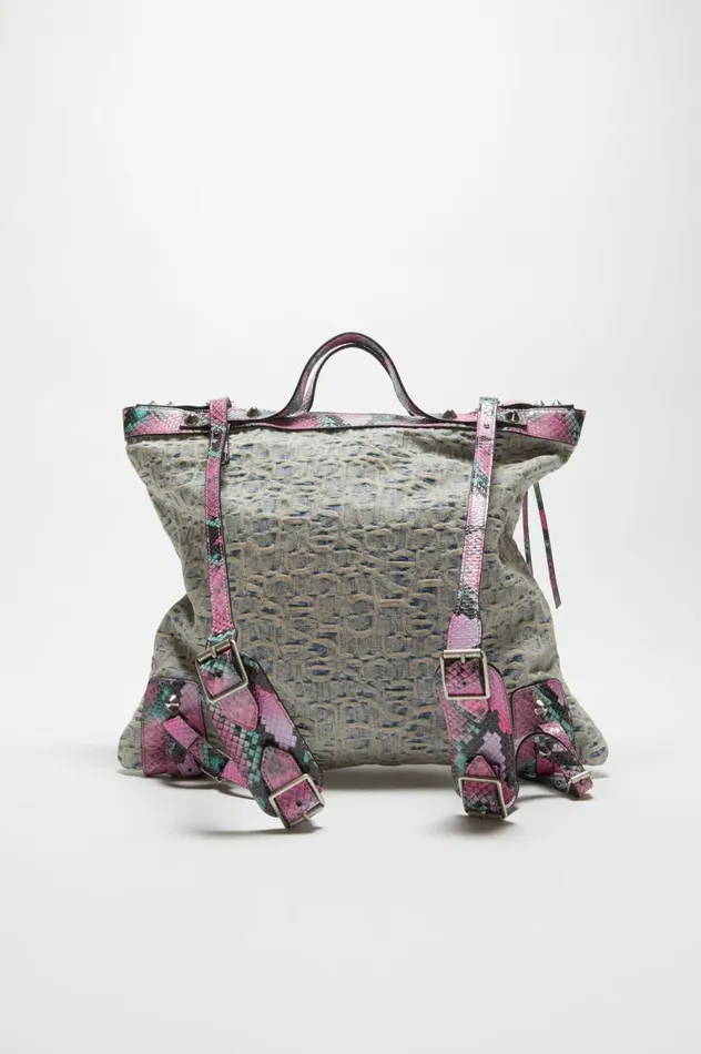 Acne Studios Tote Bag Light Bluepink Women Bags